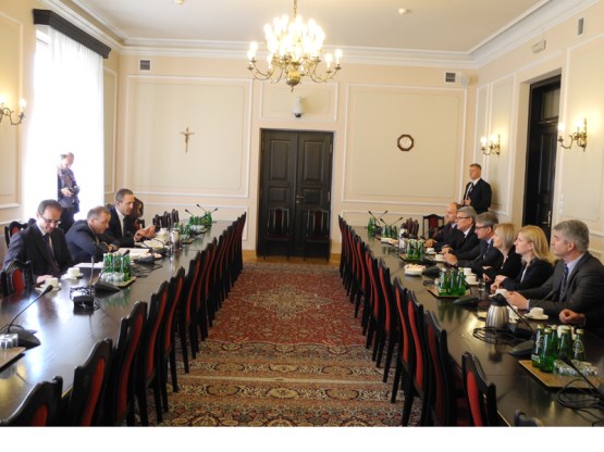 Članovi Kolegija Predstavničkog doma razgovarali sa predsjednikom Komisije za vanjske poslove poljskog Sejma